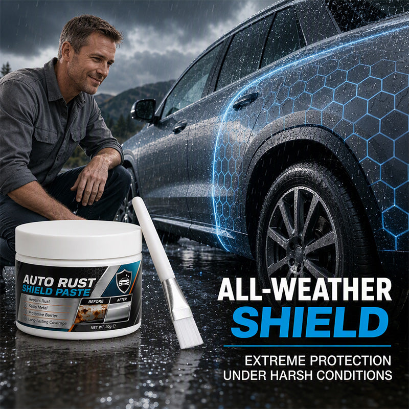 Rust repair paste for car body panels